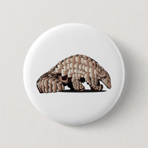 Macaron Rond 5 Cm PANGOLIN uniquement