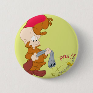 Macaron Rond 5 Cm Panne d'arme d'ELMER FUDD™