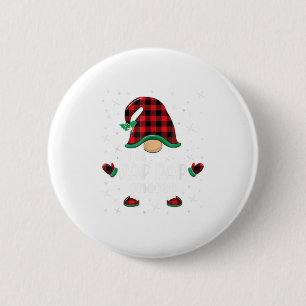 Macaron Rond 5 Cm Pap Pap Gnomo Buffalo Plaid Matching Ch