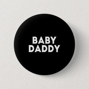 Macaron Rond 5 Cm Papa Bébé Drôle Nouveaux et futurs papas Fête des 
