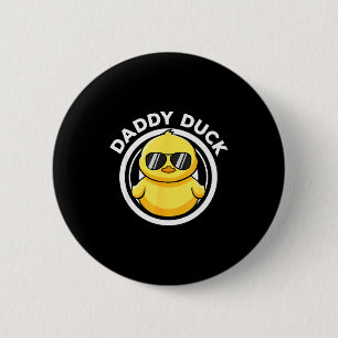 Macaron Rond 5 Cm Papa Canard Papa J'Aime Les Canards Amateur De Fam