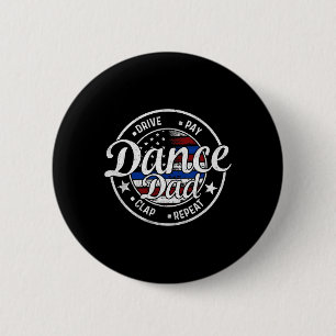 Macaron Rond 5 Cm Papa Danse Danse Vintage Danse américaine Danse Pè