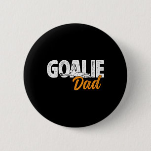 Macaron Rond 5 Cm Papa Gardien de but de foot de Papa Gardien de but