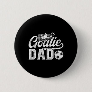 Macaron Rond 5 Cm Papa Gardien de Foot D'un Papa Gardien de Football