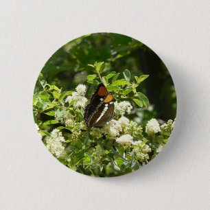 Macaron Rond 5 Cm Papillon-soeur de Californie en Yosemite