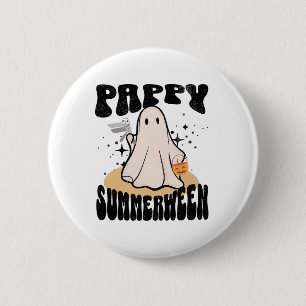Macaron Rond 5 Cm Pappy Summerween Ob Nurse Halloween Ghost Avec Spe