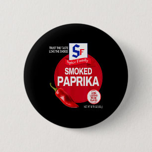 Macaron Rond 5 Cm Paprika Fumé Costume de groupe de Halloween corres