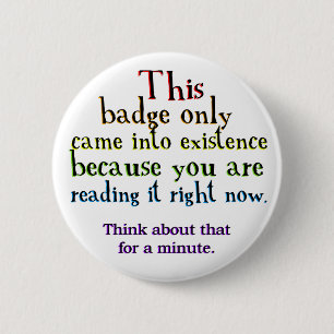 Macaron Rond 5 Cm Paradoxe de boucle de causalité