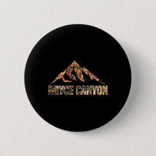 Macaron Rond 5 Cm Parc national de Bryce Canyon Souvenir Utah Randon