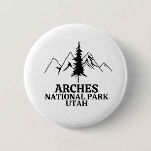 Macaron Rond 5 Cm Parc national des Arches