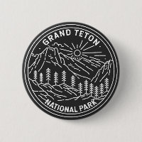 Parc national du Grand Teton Vintage Monoline