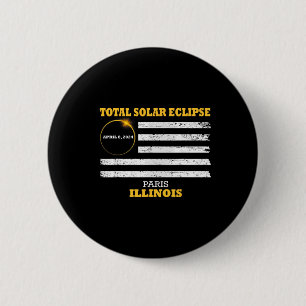Macaron Rond 5 Cm Paris 2024 Solar Eclipse 2024 040824 Eclipse