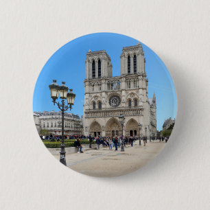 Macaron Rond 5 Cm PARIS Notre Dame