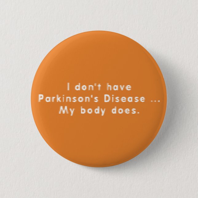 Macaron Rond 5 Cm Parkinsons anti-PD (Devant)
