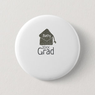 Macaron Rond 5 Cm Parties scintillant de bouchon de graduation en ar