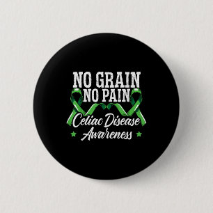 Macaron Rond 5 Cm Pas de grain Pas de douleur Mois de sensibilisatio