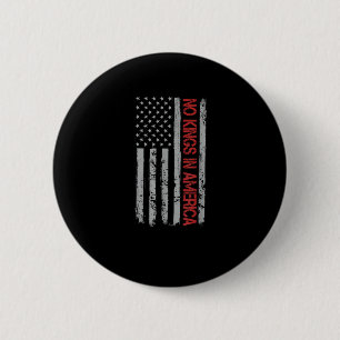 Macaron Rond 5 Cm Pas de rois en Amérique Drapeau américain Style Ré