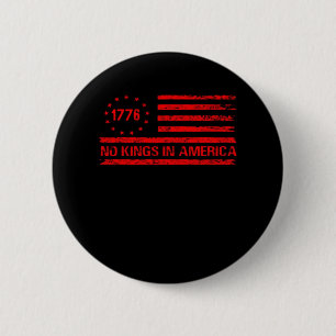 Macaron Rond 5 Cm Pas de rois en Amérique États-Unis Indépendance Cl