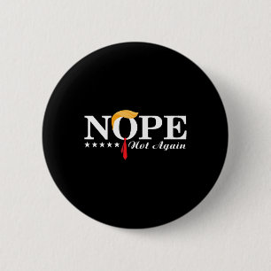 Macaron Rond 5 Cm Pas encore drôle Trump élection politique 2024 Sup