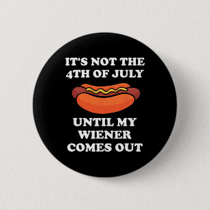 Macaron Rond 5 Cm Pas Le 4 juillet Jusqu'À Ce Que Mon Weiner Sorte D