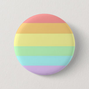 Macaron Rond 5 Cm Pastel Gay LGBT Pride Mois Drapeau Bouton