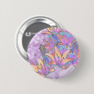 Macaron Rond 5 Cm Pastel Lily Love
