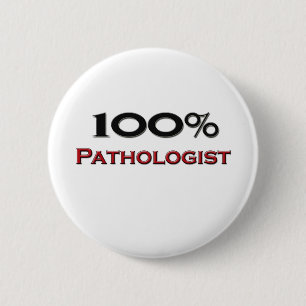 Macaron Rond 5 Cm Pathologiste de 100 pour cent