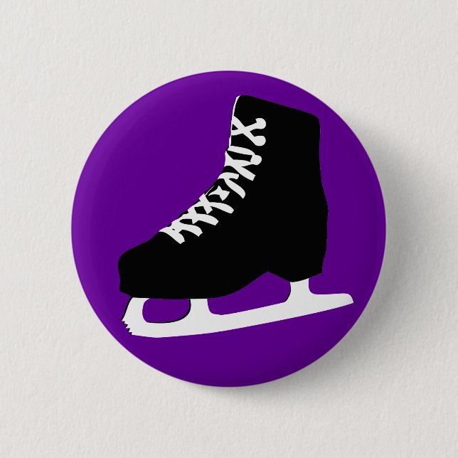 Macaron Rond 5 Cm patinage (Devant)