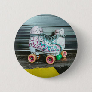 Macaron Rond 5 Cm Patins à rouleaux