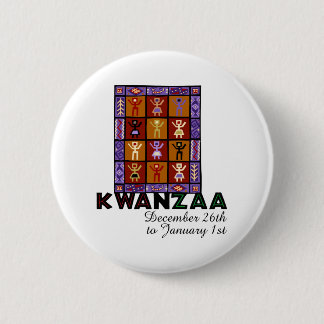Macaron Rond 5 Cm Patrimoine africain