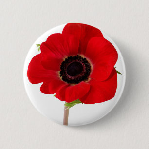 Macaron Rond 5 Cm PAVOT de souvenir