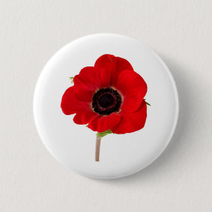 Macaron Rond 5 Cm PAVOT de souvenir