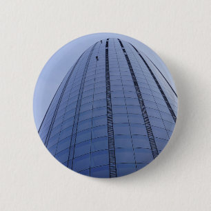 Macaron Rond 5 Cm Paysage urbain