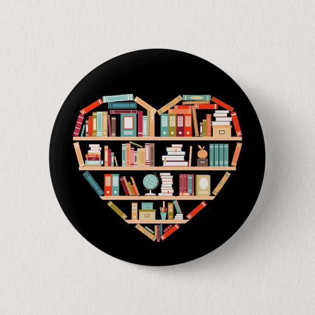 Macaron Rond 5 Cm Peace Love (Devant)