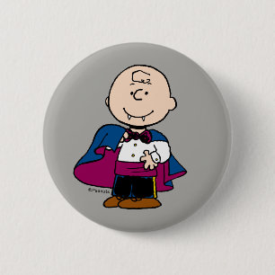 Macaron Rond 5 Cm Peanuts Count Charlie Brown