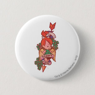 Macaron Rond 5 Cm PEBBLES™ Fille de papa