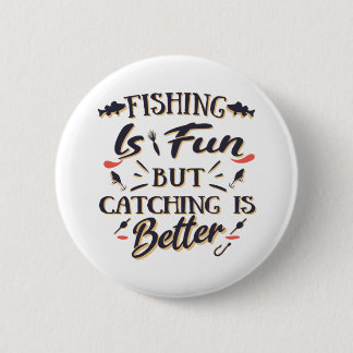 Macaron Rond 5 Cm Pêcher est amusant attraper est mieux - Hobby Cita