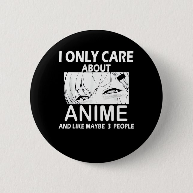 Macaron Rond 5 Cm Peekabo Anime (Devant)