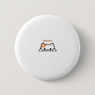 Macaron Rond 5 Cm Peekaboo ! - Design Classique Pour Halloween