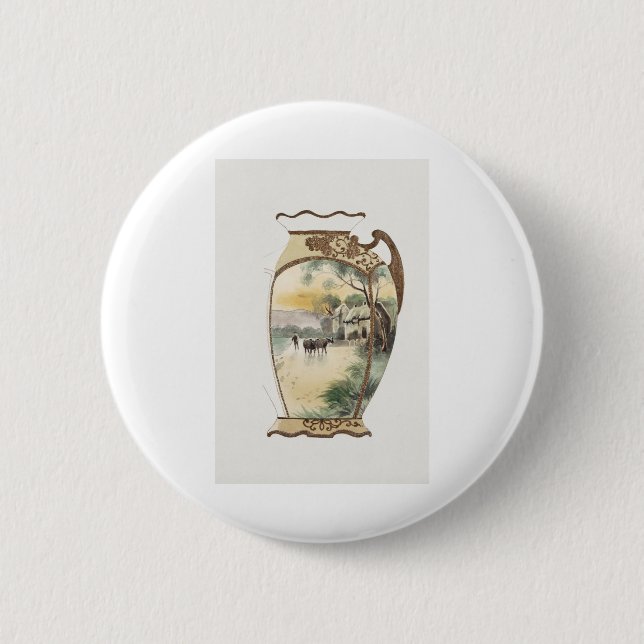 Macaron Rond 5 Cm Peinture de jug par Noritake Factory (Devant)
