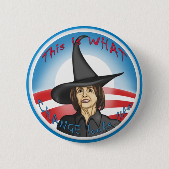 Macaron Rond 5 Cm Pelosi : Ressemble au changement (Devant)