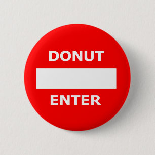 Macaron Rond 5 Cm Pénétrer dans-bouton de BEIGNET