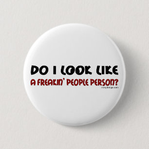 Macaron Rond 5 Cm People Button