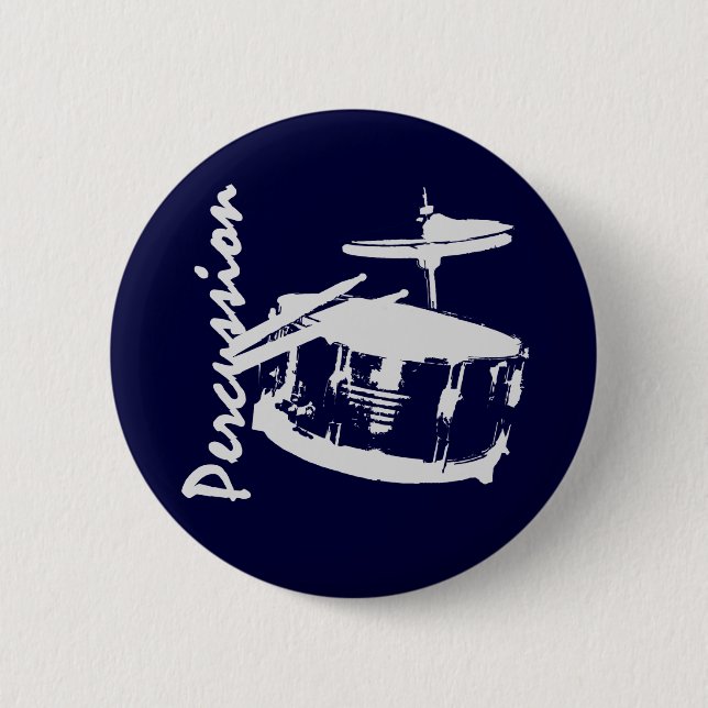 Macaron Rond 5 Cm Percussion/Snare (Devant)