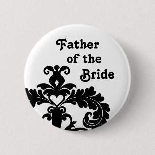 Macaron Rond 5 Cm Père de la jeune mariée