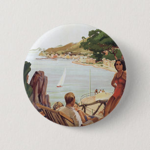 Macaron Rond 5 Cm Père Noël Margherita Ligure