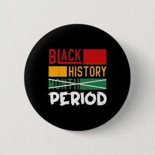Macaron Rond 5 Cm Période de l'histoire noire Mois de l'histoire noi