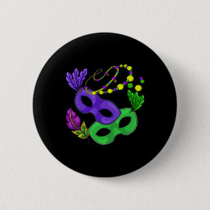 Macaron Rond 5 Cm Perles de défilé Carnaval Masquerade femmes Cadeau