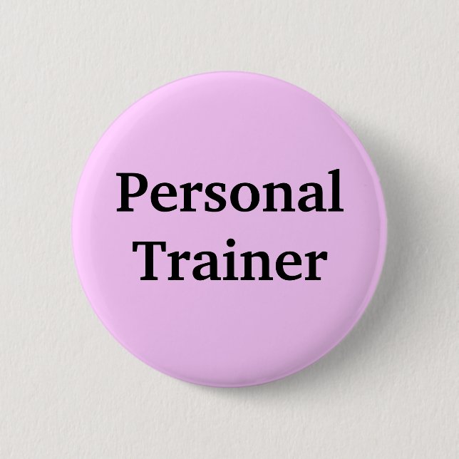 Macaron Rond 5 Cm PersonalTrainer (Devant)