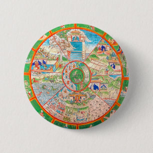 Macaron Rond 5 Cm Personnalisé Personnalisé Votre Propre Photo & Tex
